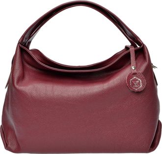 Luisa Vannini Paarse Leren Tas