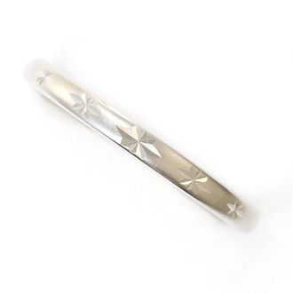 C&A White Gold White Gold (10K) Band Ring (Pre-Owned)