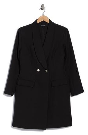 Area Stars Evangelista Long Sleeve Blazer Dress in Black at Nordstrom Rack, Size X-Large