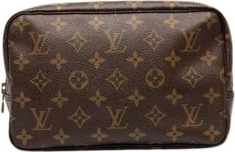 Louis Vuitton Pre-owned Trousse Toilette - Dames - Vintage Accessoires - Bruin - ONE Size - Vintage
