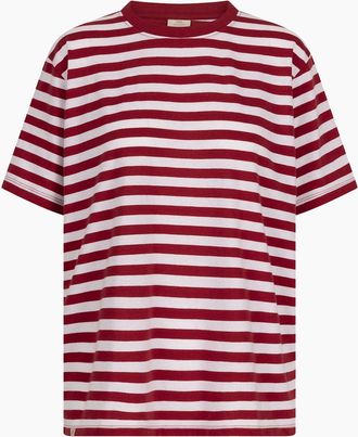 Trespass Womens Trespass Womens/Ladies Jemima Striped Casual T-Shirt - Red - Size: 18/16