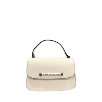 Twinset White Polyurethane Women Womens Handbag