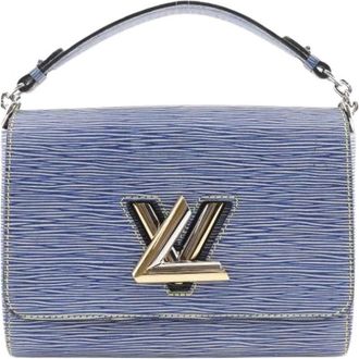 Louis Vuitton Pre-owned Vintage Mini Bag - Dames - Vintage Mini Tas - Blauw - ONE Size - Leer - Vintage