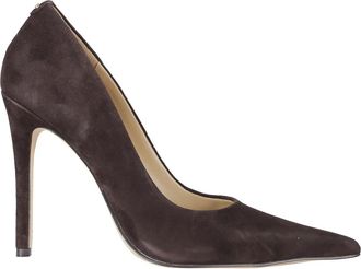 Michael Kors Elyse High Pump - Dames - Schoenen - Bruin - Maat: 41 1/2 EU Su&egrave;de