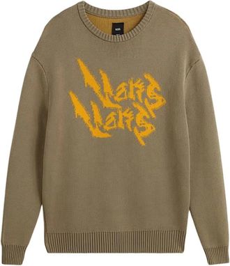 Vans Raw Instinct Mirror Sweatshirt - Heren - Sweatshirts - Bruin - M - Katoen - Hoodies & sweatvesten