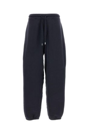 Jacquemus Mottled Cotton Fleece Relaxed Fit Jogging Trousers