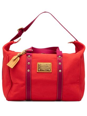 Louis Vuitton 2005 LV Cup Antigua Sac Weekend travel bag - Red