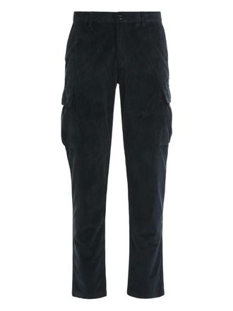 Moorer Brody-VLL corduroy cargo pants - Blue
