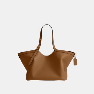 Coach Womens Gramercy Tote Bag - Brown Leather - One Size