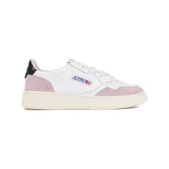 Autry Sneakers, female, White, Size: 6 US Bicolor Goat Suede Stylish Sneakers