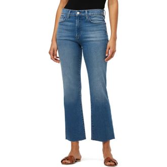 Joe's The Callie High Waist Raw Hem Crop Bootcut Jeans in Glimpse at Nordstrom Rack, Size 25