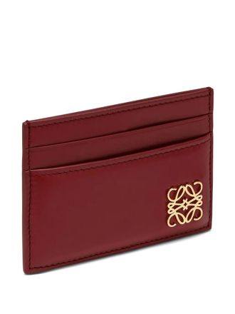 Loewe Anagram wallet - women - CALFSKIN - One Size - Red