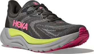 Hoka One One Womens Arahi 8 Running Shoes In Charcoal Grey/grey Skies