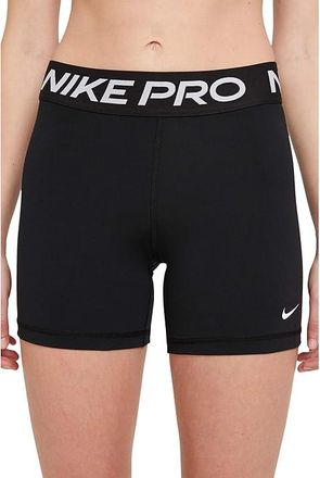 Nike Pro 5 Shorts Womens Shorts Black/White : LG (US 12-14) 5, Spandex/Polyester