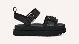 UGG Womens Goldenstar Villa Sandal In Black