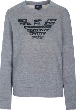 Armani Sweatshirts - Heren - Sweatshirts & Hoodies - Grijs - Maat: XL