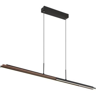 Globo Lighting L&aacute;mpara De Techo Colgante Led Negro Mate 4000k