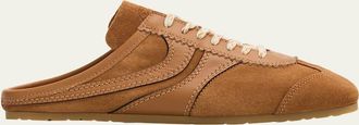 Dries Van Noten Suede Sneaker Mules
