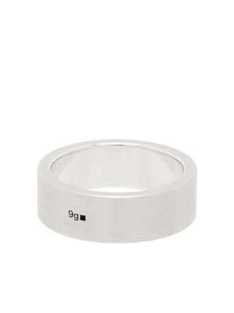 Le Gramme La 9g brushed ribbon ring - men - Sterling Silver - 56