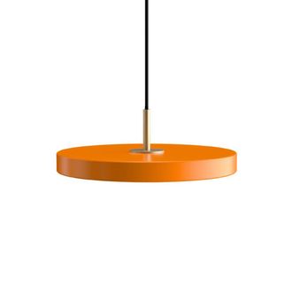 Umage Asteria Mini LED-Pendelleuchte, Messing / orange