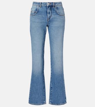 Isabel Marant Dromie mid-rise straight jeans