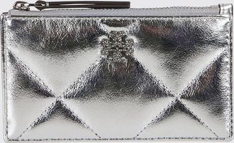 Tory Burch Portacarte di credito Kira Tory Burch in nappa matelass&egrave;