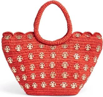 Paco Rabanne Tote Bag - Dames - Shoppers - Rood - ONE Size - Tassen