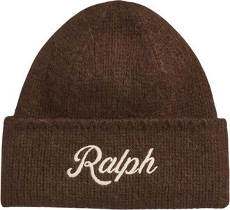Polo Ralph Lauren Berretto in misto lana - - Accessories - Uomo - Marrone - ONE SIZE