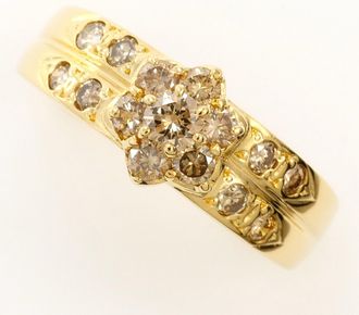 C&A Unbranded yellow gold yellow gold (18K) Band Ring (Pre-Owned)