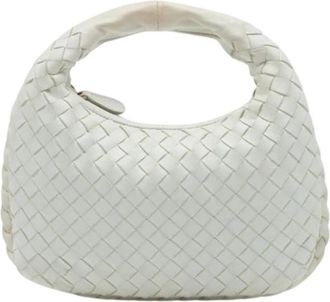 Bottega Veneta Pre-owned Veneta Hobo - Dames - Vintage Handtas - Wit - ONE Size - Leer - Vintage