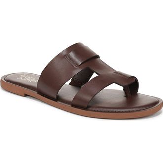 Franco Sarto Jerina Sandal in Brown Faux Leather at Nordstrom Rack, Size 8.5