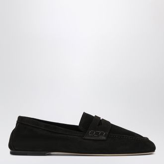 Dear Frances Espresso Suede Loafers