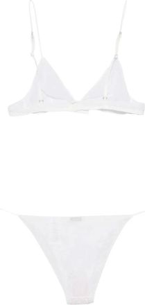Os&eacute;ree Badmode, Dames, Wit, L, Nylon, Bruidskant Driehoek Set