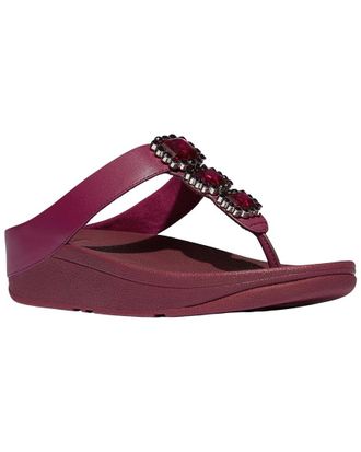 FitFlop Fitflop Fino Crystal Jewel Toe Post Sandal