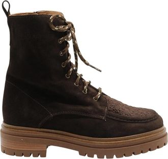 Catwalk Bottine - Dames - Veterlaarzen - Bruin - 38 EU - Schoenen