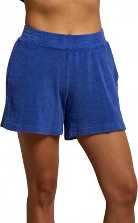 perfectwhitetee Emily Loop Terry Sweat-Short In Blue