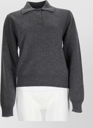 Maison Margiela virgin wool polo jumper