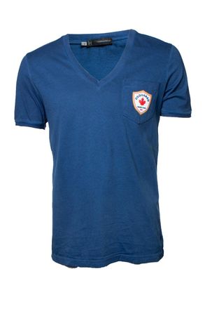 Dsquared2 Blue V-neck t-shirt