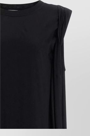 Dries Van Noten hutty dress sleeveless round neckline draped