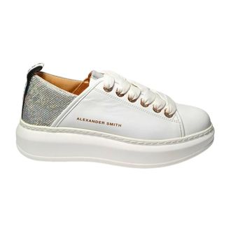 Alexander Smith Sneakers, female, White, Size: 6 US Pelle Sneaker