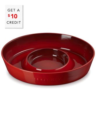 LE CREUSET Chip & Dip Platter With $10 Credit