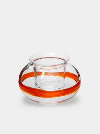 CARLO MORETTI Hand-Blown Murano Glass Tealight Holder