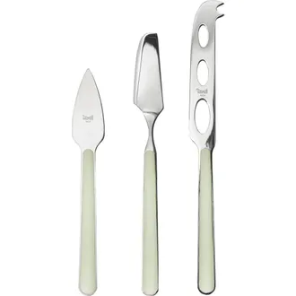 Mepra Fantasia Cheese Knives - 3 Pieces in Sage at Nordstrom