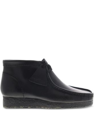 Clarks Wallabee leather boots - Black