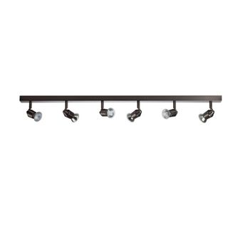Netlighting Bomba 6 Light Spotlight Bar Bronze