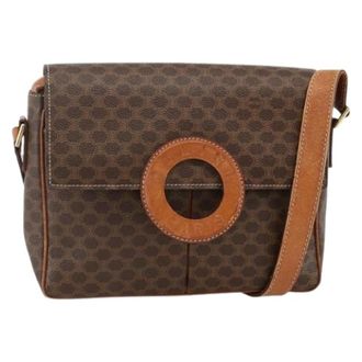 Celine Pre-owned Vintage Schoudertas - Dames - Vintage Schoudertas - Bruin - ONE Size - Leer - Vintage