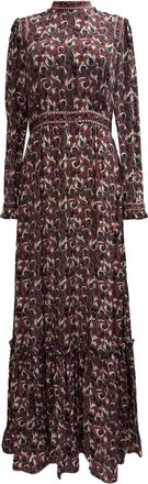 VILSHENKO Maxi Dress in Multicolor Polyester