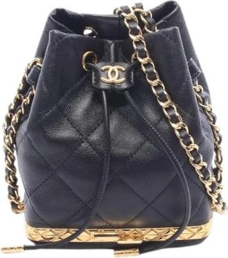 Chanel Pre-owned Matelasse Lambskin Shoulder Bag - Pre-owned - Mujer - Negro - ONE SIZE