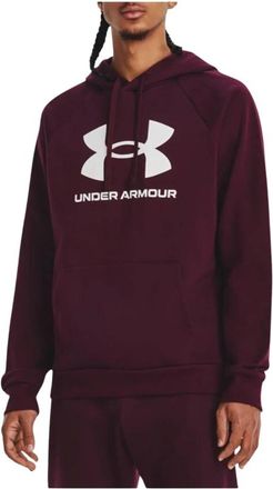 Under Armour Athletic Herfst/Winter Sweatshirt Mannen - Heren - Hoodies - Rood - M - Hoodies & sweatvesten
