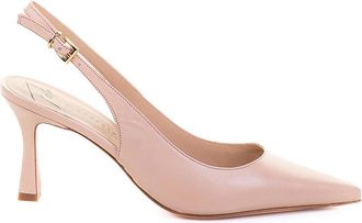 Roberto Festa Milano Dcollet Slingback in Punta Cipria Nappa